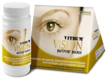Вітаміни для очей, вітаміни для поліпшення зору - вітамінні краплі, таблетки