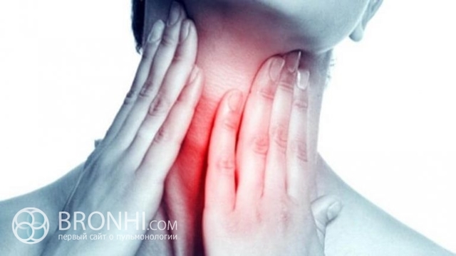 Алергічний фарингіт: причини, симптоми і лікування