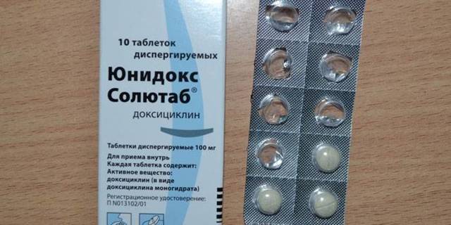 «Юнідокс Солютаб»: інструкція із застосування антибіотика, побічні дії і аналоги