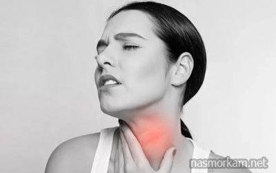 Болить горло в області трахеї, як вилікувати?