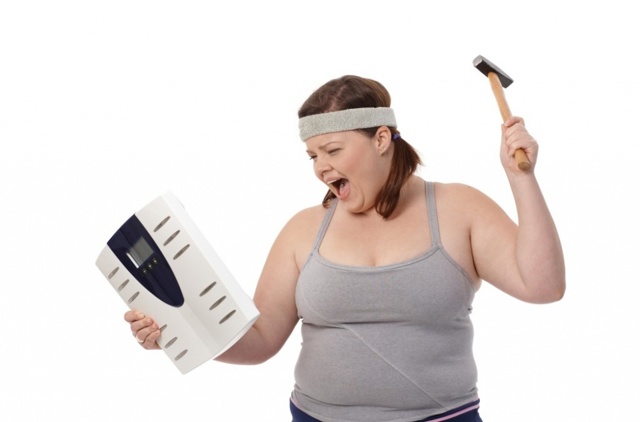 Які причини і що робити, якщо вага стоїть на місці при схудненні на правильному харчуванні і тренуваннях