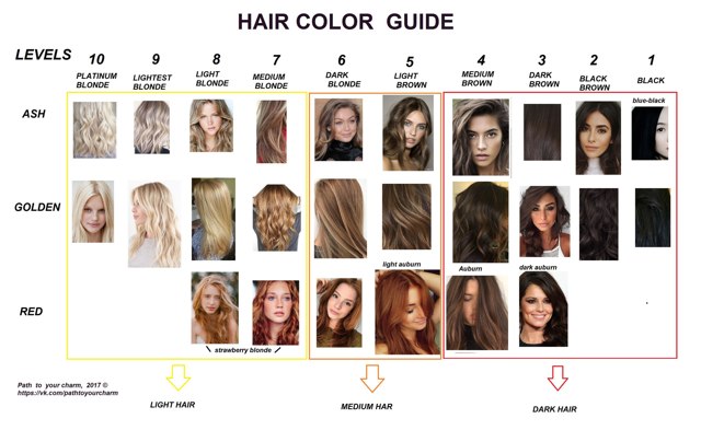 Як вибрати фарбу для волосся: натуральні фарби для волосся, який колір волосся підходить по цветотипу