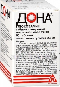 Препарат Дона для суглобів (порошок, таблетки, уколи): огляд, ефективність