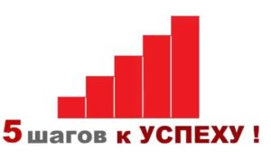 5 кроків до успіху