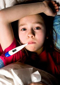 Як лікувати грип у дитини - симптоми захворювання, первинні і вторинні ускладнення, методи діагностики, лікування і профілактика